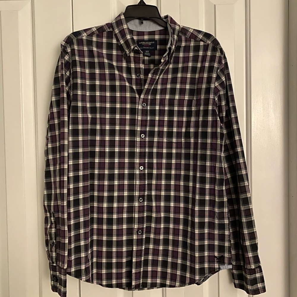 Men’s prep fit American Eagle button down